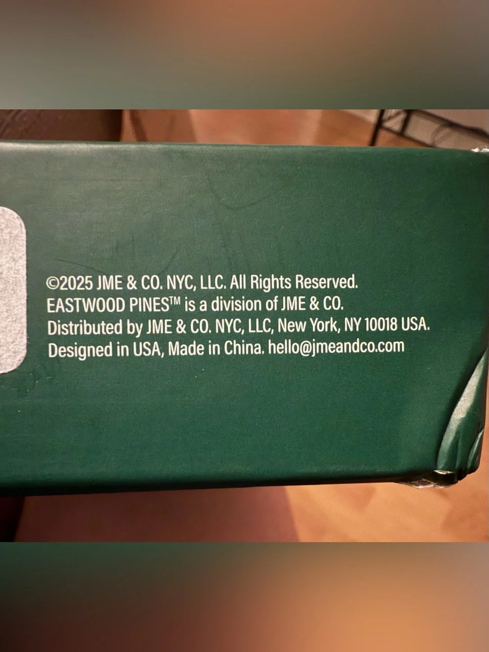 NEW Eastwood Pines official Golf Needlepoint/Wood Valet Tray.